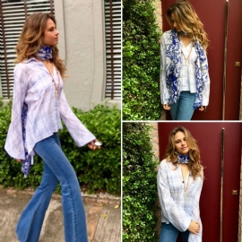 BLUSA MANGA SINO