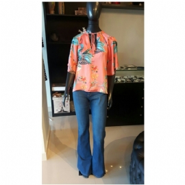 CALCA JEANS FLARE