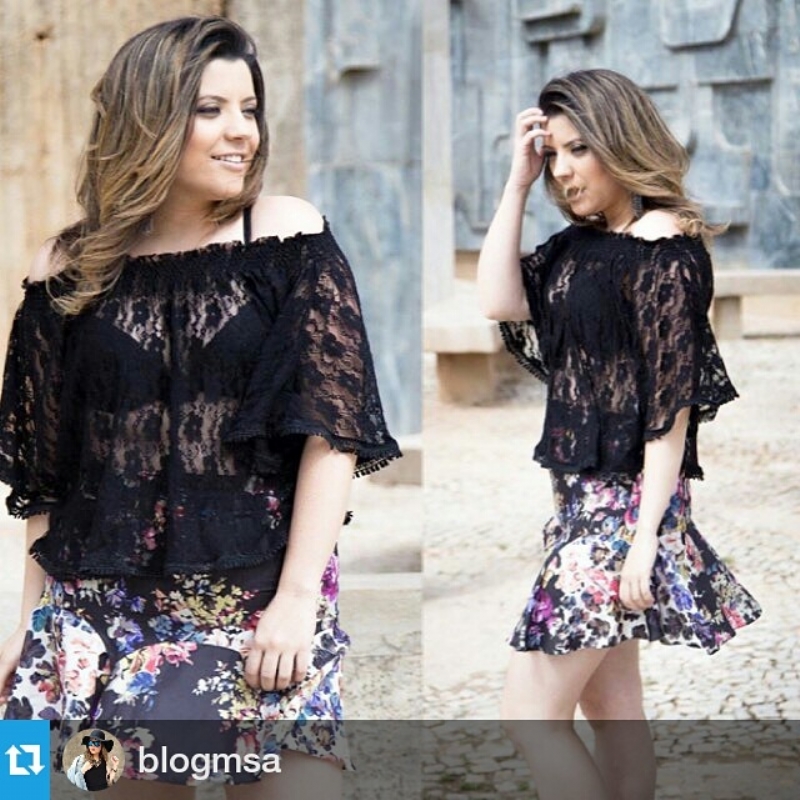 Blusa de Renda